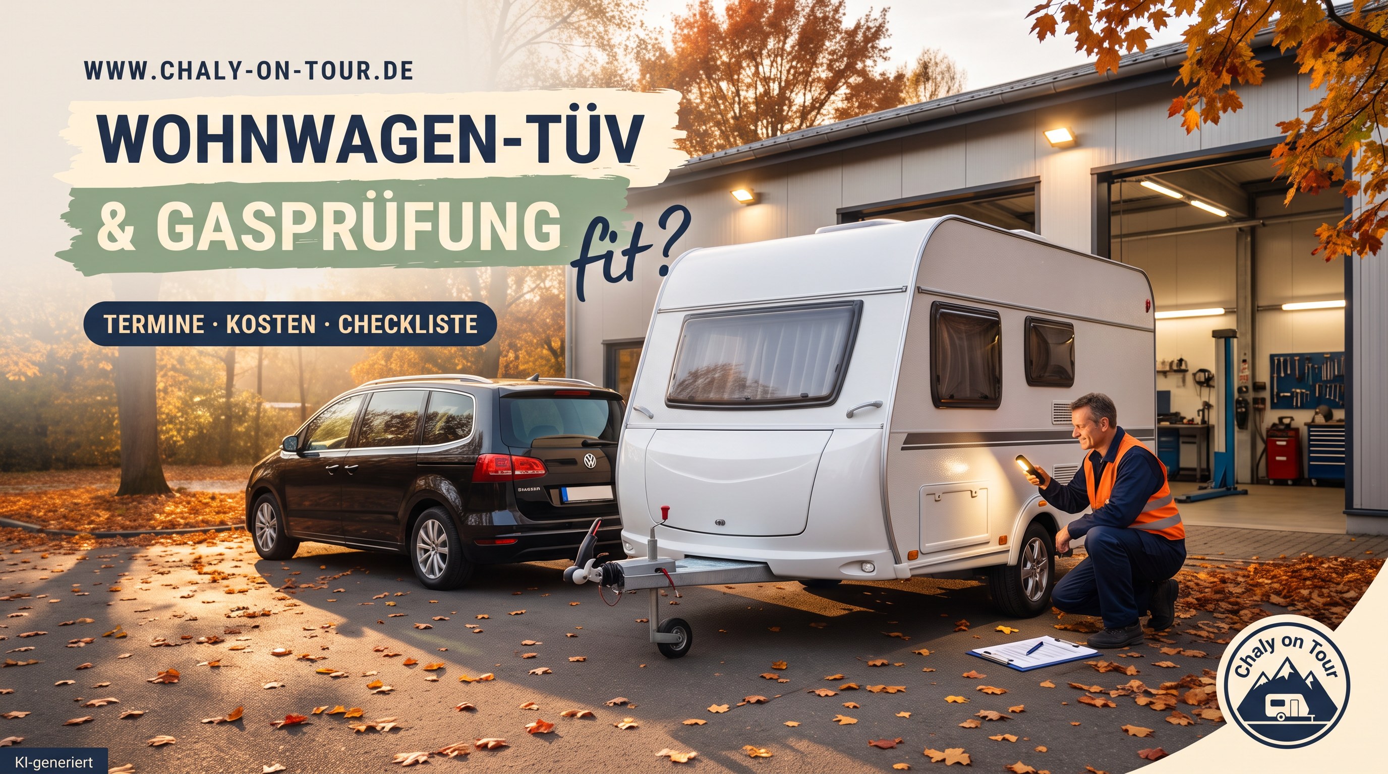Wohnwagen zum TÜV und zur Gasprüfung: Fristen, Kosten und eine Checkliste, damit du nicht durchfällst