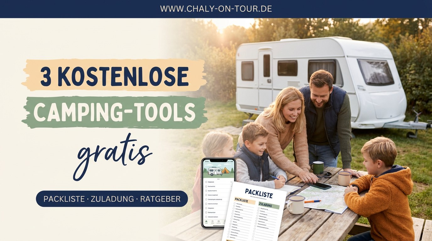3 kostenlose Camping-Tools, die dir das Wohnwagen-Leben leichter machen