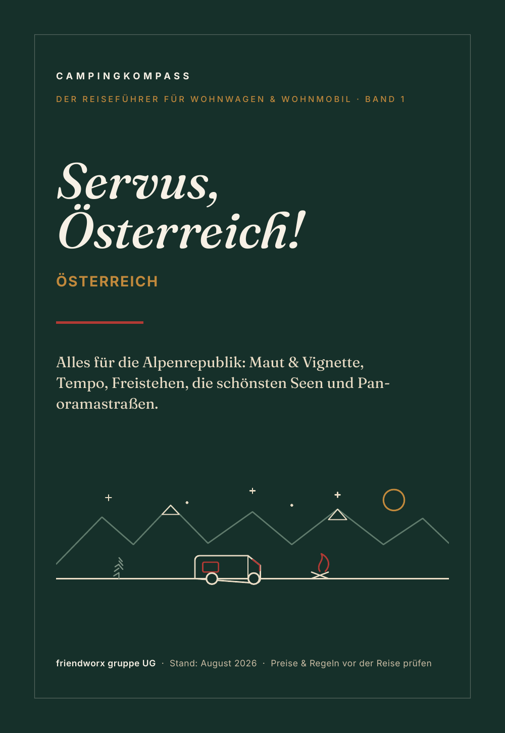 Campingkompass Band 1: Österreich (E-Book, PDF)