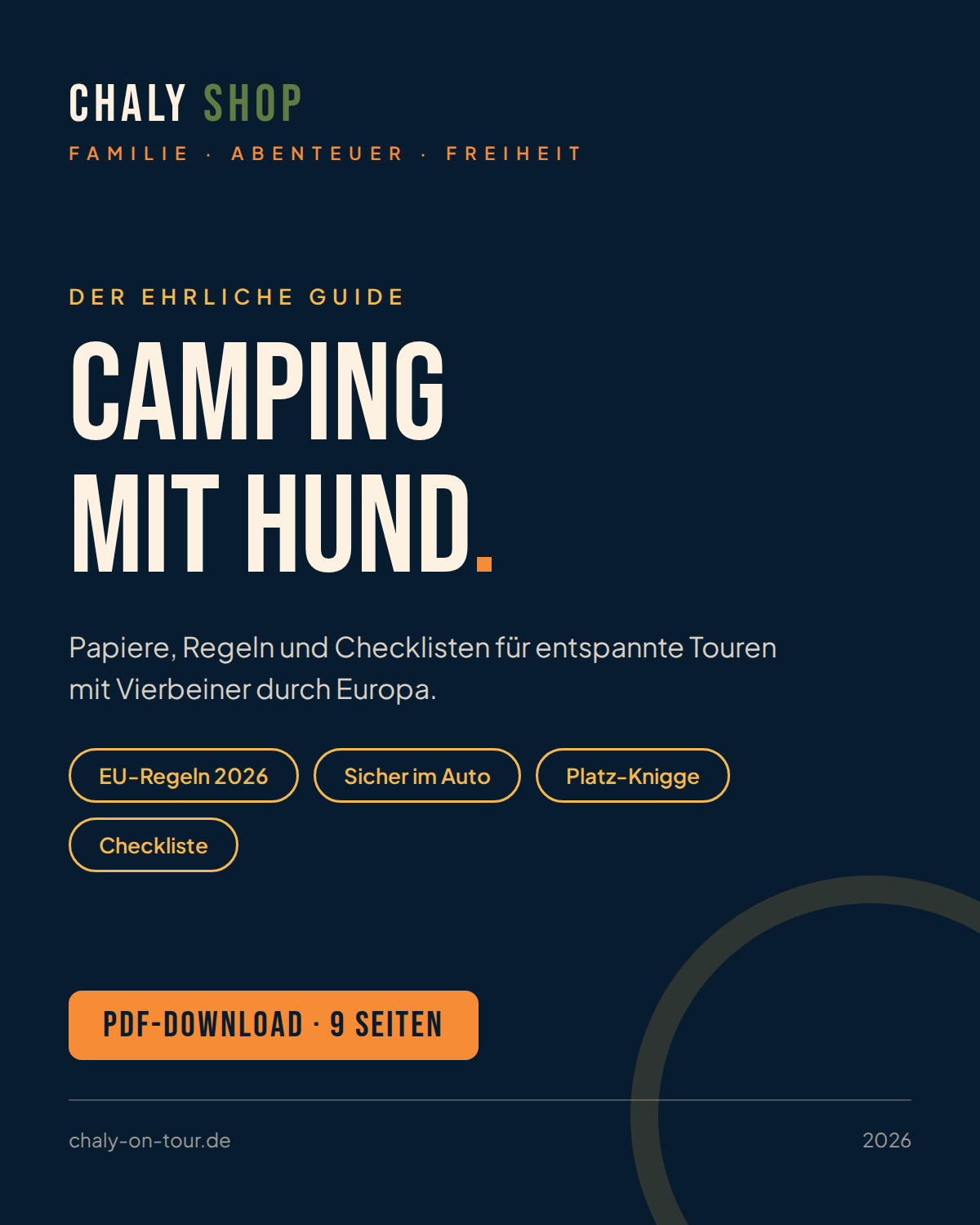 Camping mit Hund – Der ehrliche Guide (PDF)
