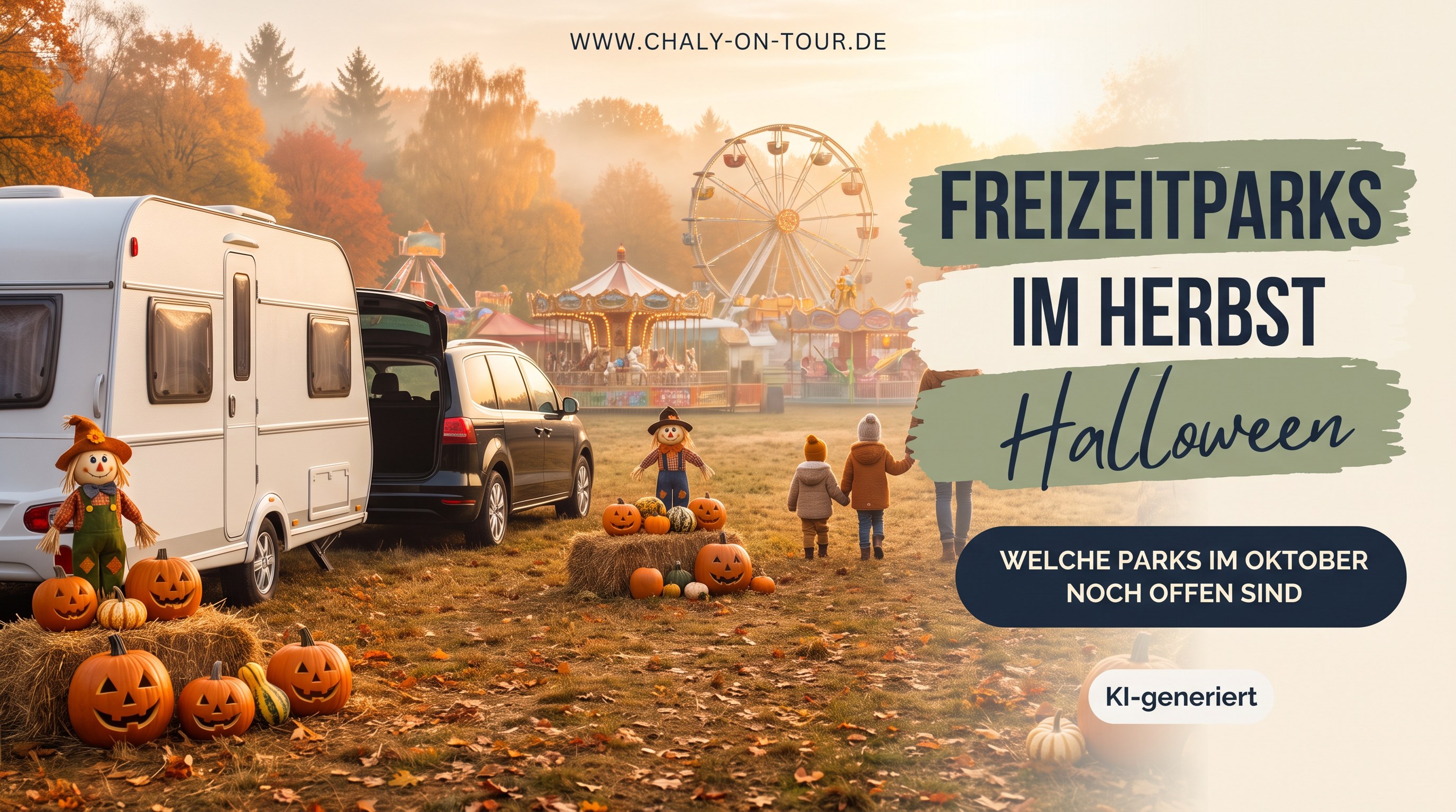 Freizeitparks im Herbst 2026: Welche Parks im Oktober noch offen sind – und wo du mit dem Wohnwagen stehen kannst