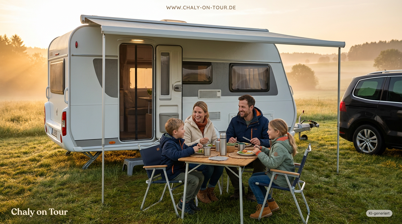 Mückenschutz beim Camping mit Kindern: So bleibt der Wohnwagen (fast) stichfrei