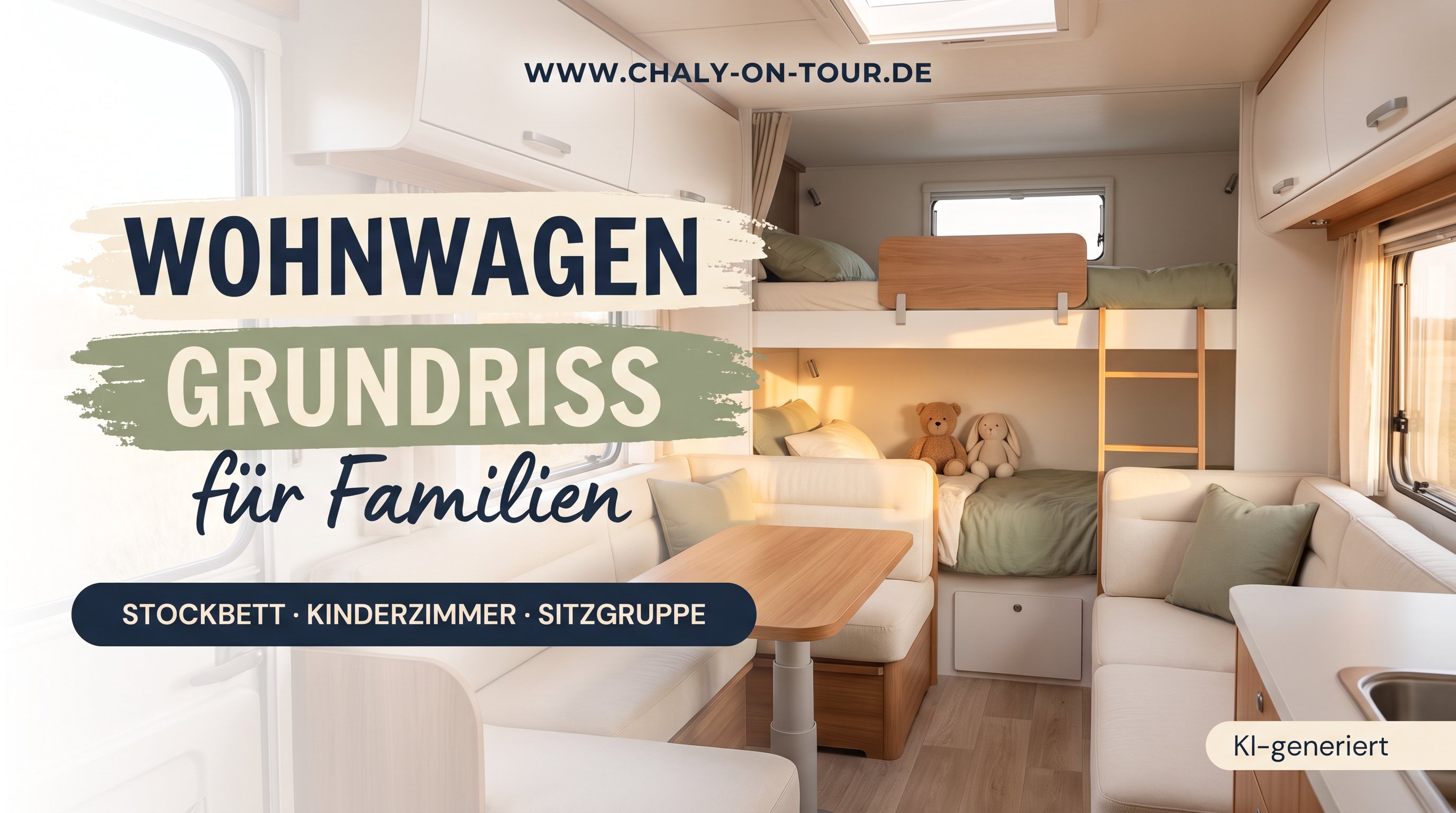 Wohnwagen-Grundriss für Familien: Stockbett, Kinderzimmer oder Sitzgruppe – welcher passt zu euch?